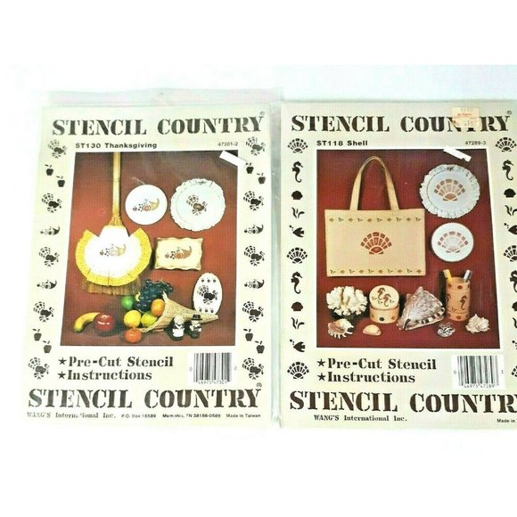 Stencil Country Kit l Lot 2 - Picture 1 of 3